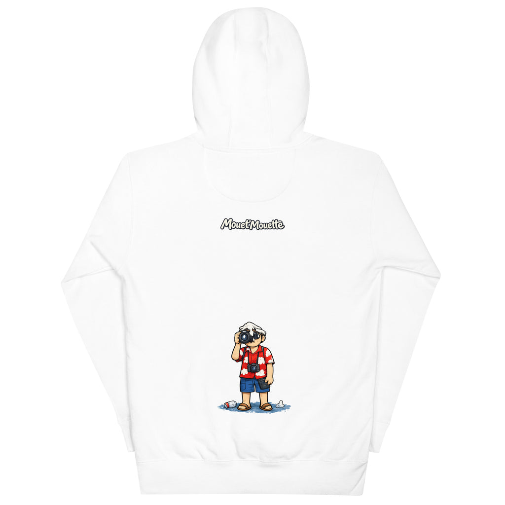 Sweat à Capuche Touriste Logo Mouet'Mouette - Mouet'Mouette