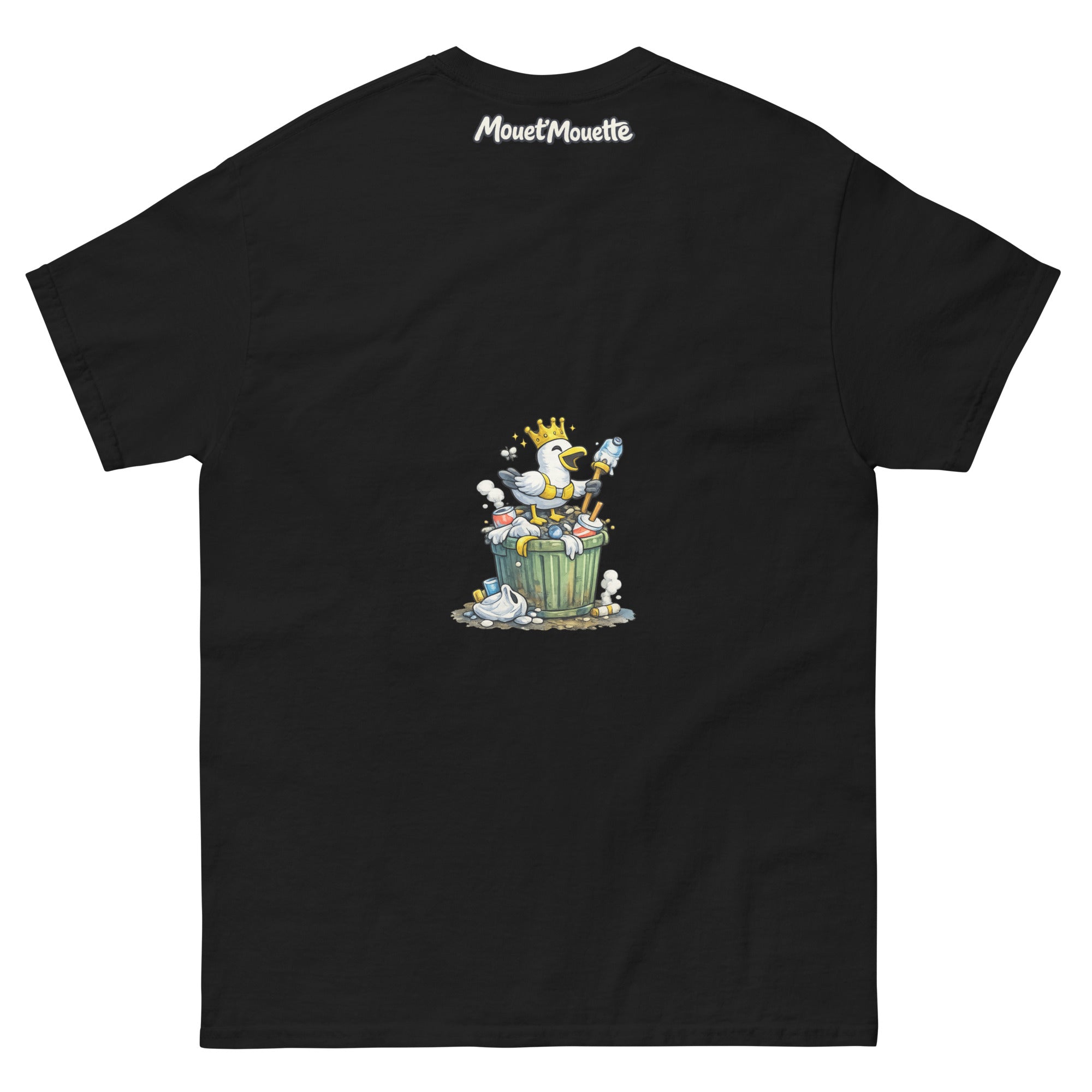 T-shirt Poubelle party Logo Mouet'Mouette - Mouet'Mouette