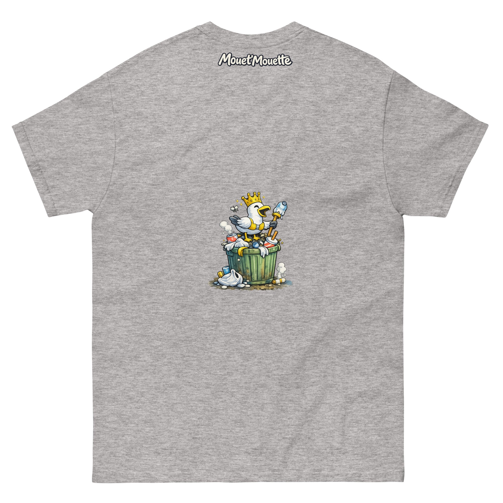 T-shirt Poubelle party Logo Mouet'Mouette - Mouet'Mouette