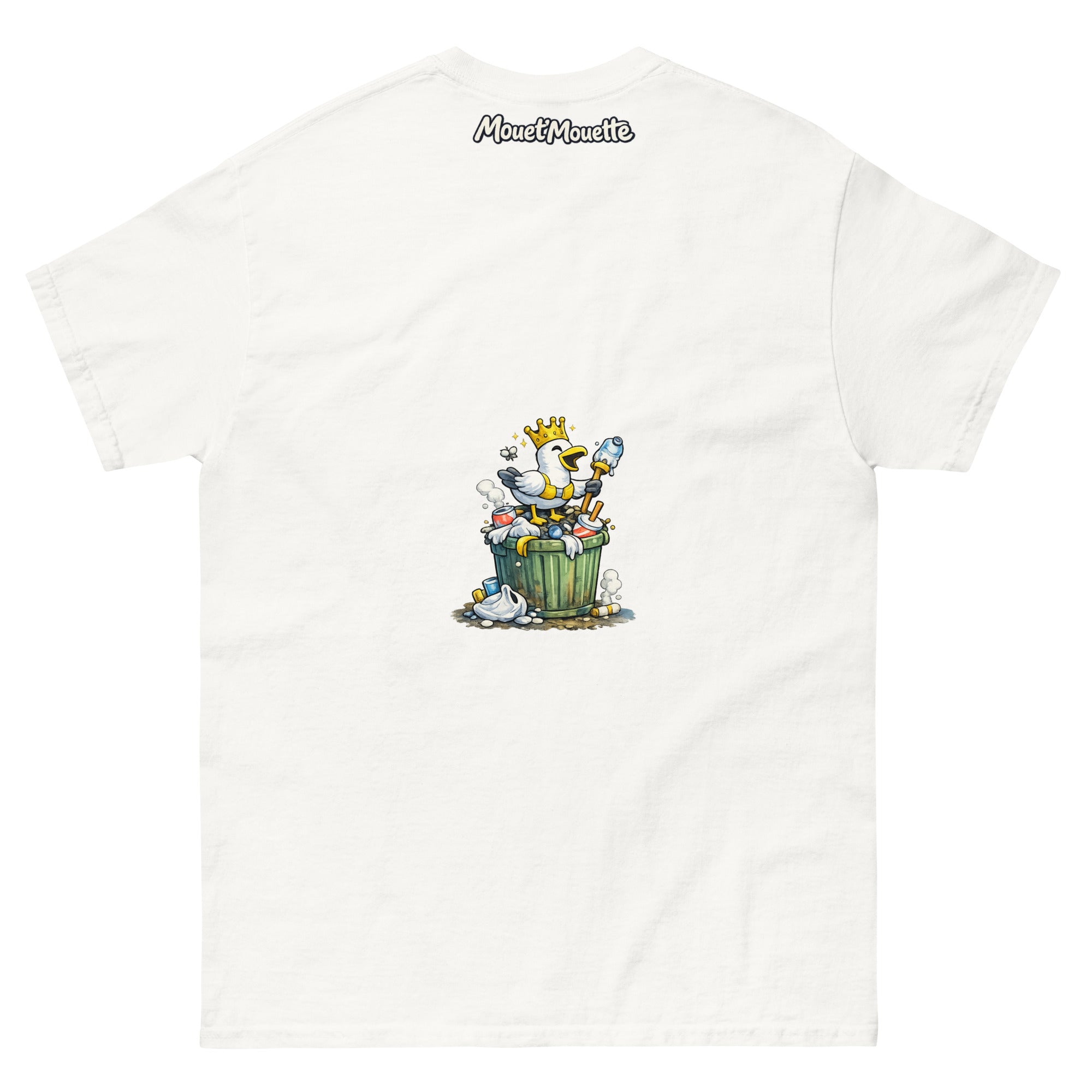 T-shirt Poubelle party Logo Mouet'Mouette - Mouet'Mouette